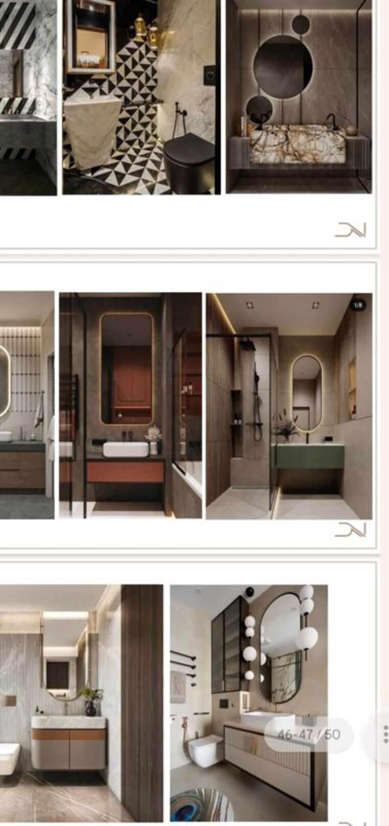 Bathroom, sector 28 3 Bedroom 1811 Sq.Ft. Builder Floor In Sector 28 Faridabad 10294237