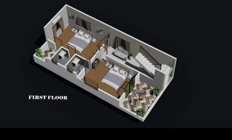 Exterior View, lohgaon 3 Bedroom 1000 Sq.Ft. Villa In Lohgaon Pune 10294583