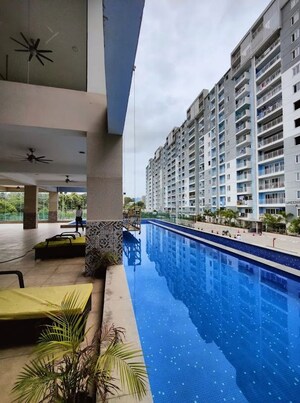 Balcony in 1 BHK Apartment at SJR Primecorp Blue Waters, Off Sarjapur Road – for Rent