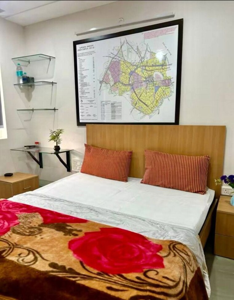 Bedroom, vip road 1 Bedroom 700 Sq.Ft. Apartment In Vip Road Zirakpur 10294613