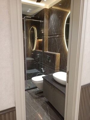 Staircase in 3 BHK Builder Floor at Sushant Lok ii – for Sale