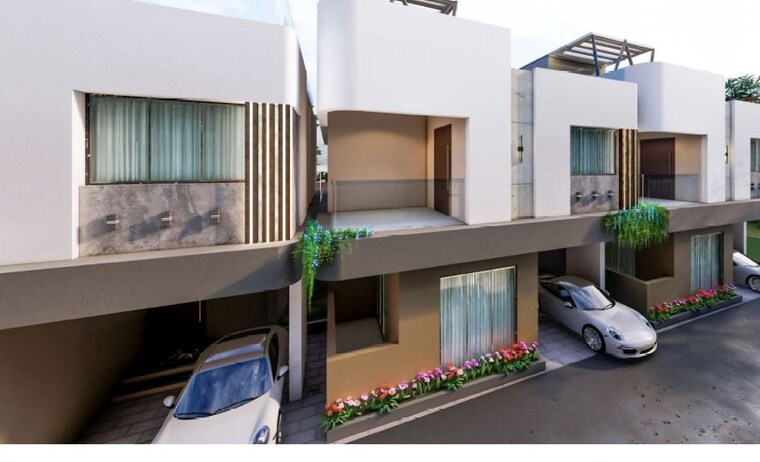 Exterior View, lohgaon 3 Bedroom 1000 Sq.Ft. Villa In Lohgaon Pune 10294660