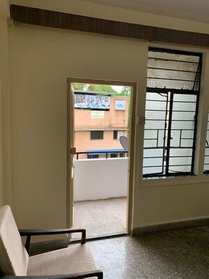 Living Room in 2 BHK Apartment at Bhusari Colony – for Rent