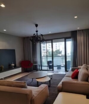 Bedroom in 4 BHK Apartment at Panchshil One North, Magarpatta City – for Sale