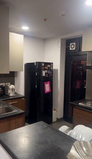 Kitchen in 3 BHK Apartment at Krisumi Waterfall Residences, Sector 36a – for Rent