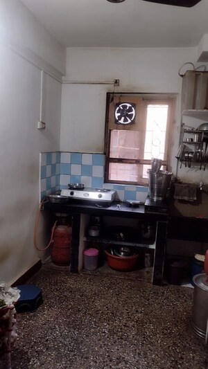 Kitchen in 1 BHK Apartment at Dombivli West – for Rent