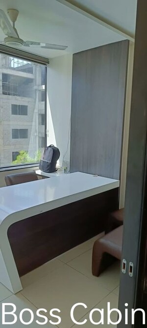 Bathroom in  Office Space at Shilp Arista, Bodakdev – for Rent