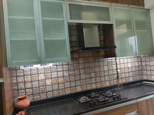 Kitchen in 3 BHK Apartment at Omkar Alta Monte, Malad East – for Rent