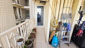 Balcony in 3 BHK Apartment at Gaur City 7th Avenue, Sector 4 Greater Noida – for Rent