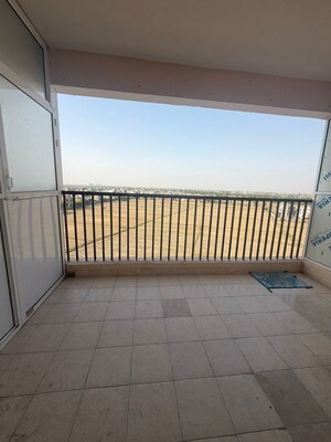 Balcony in 2 BHK Apartment at Gaur Yamuna City Gaur Suites, Gaur Yamuna City – for Rent