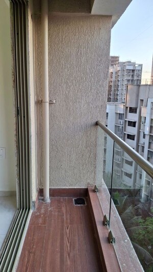 Balcony in 3 BHK Apartment at Bhutra Mangal Karini Sky Breeze, Goregaon West – for Rent