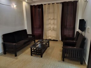 Living Room in 3 BHK Apartment at Kailash Colony – for Sale