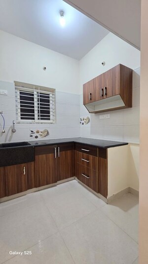 Kitchen in 1 BHK Builder Floor at Iti Layout – for Rent