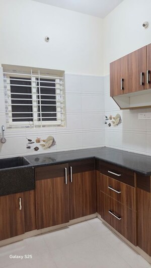 Kitchen in 1 BHK Builder Floor at Iti Layout – for Rent
