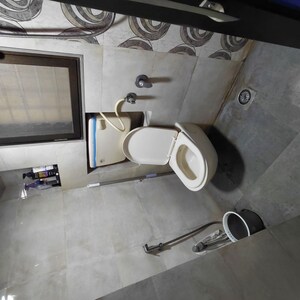 Bathroom in 1 BHK Apartment at Kshitij CHS, Goregaon East – for Rent