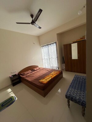 Bedroom in 2 BHK Apartment at Megapolis Serenity, Hinjewadi – for Rent