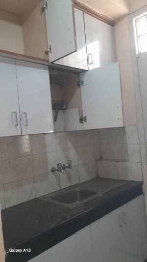 Kitchen in 2 BHK Builder Floor at Dayanand Colony – for Rent