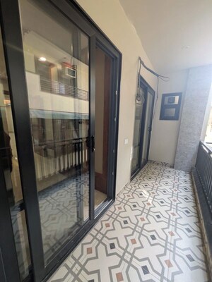 Balcony in 3 BHK Builder Floor at Sector 57 – for Rent