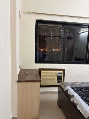 Bedroom in 1 BHK Apartment at Lalani Velentine Apartments II, Goregaon East – for Rent