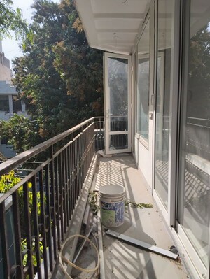 Balcony in 3 BHK Builder Floor at Greater Kailash ii – for Rent