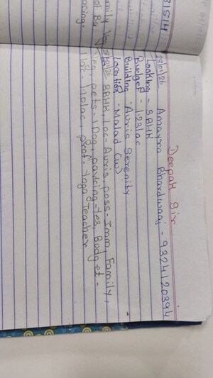 Building Lobby in 5 BHK Apartment at Chandak 34 Park Estate, Goregaon West – for Sale