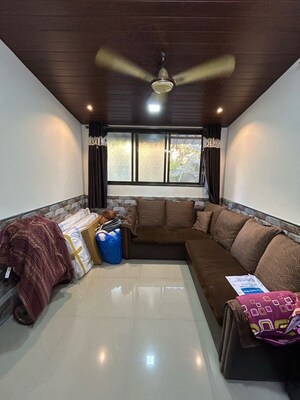 Living Room in 2 BHK Apartment at Shell Colony, Chembur – for Rent