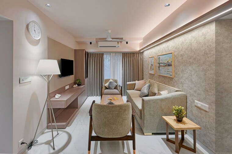 Living Room, radhe-residency 1 Bedroom 360 Sq.Ft. Apartment In Chembur Mumbai 10294956