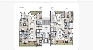 Floor Plan in 6 BHK Builder Floor at Vesu – for Sale