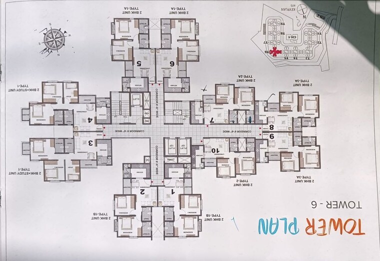 Floor Plan, shriram-wyt-field 2 Bedroom 738 Sq.Ft. Apartment In Budigere Bangalore 10295568