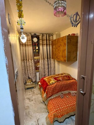 Bedroom in 2 BHK Builder Floor at Rohini Sector 13 – for Sale