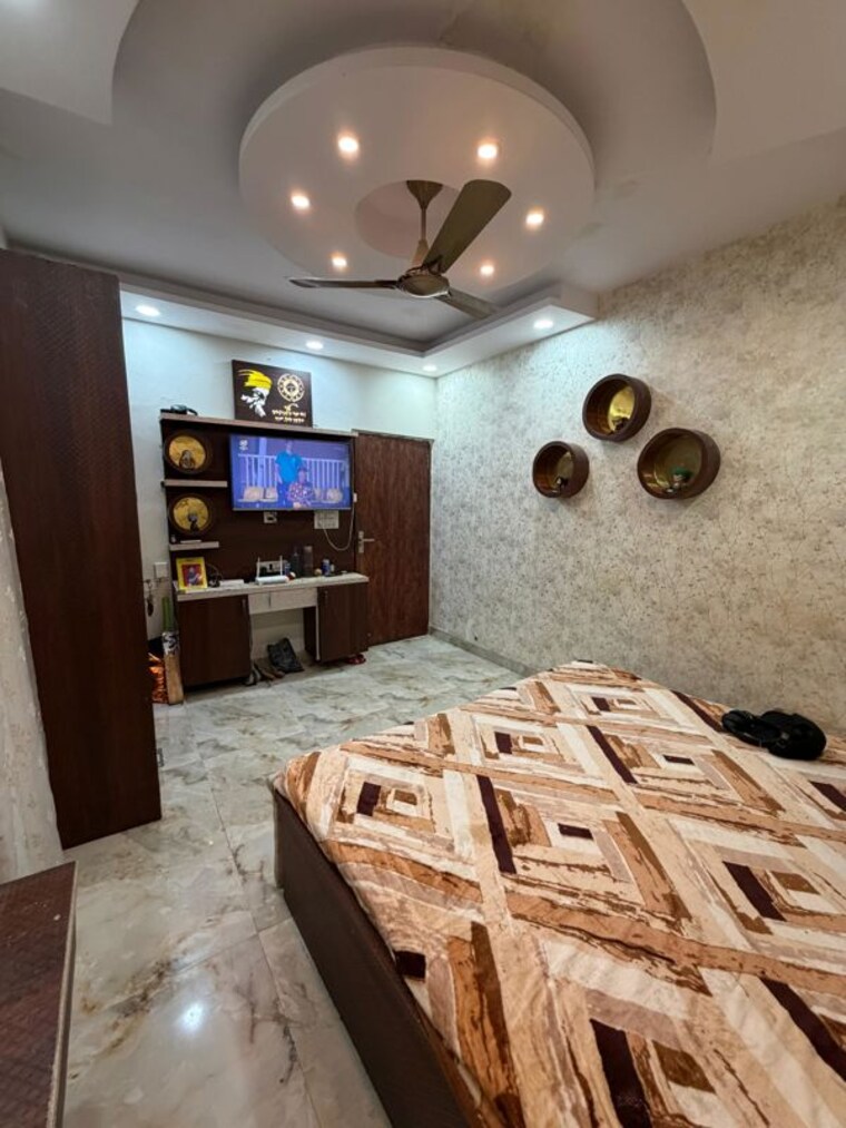 Bedroom, rohini sector 13 2 Bedroom 1500 Sq.Ft. Builder Floor In Rohini Sector 13 Delhi 10295590