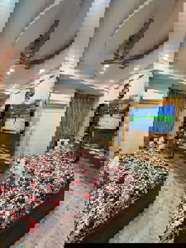 Bedroom in 2 BHK Builder Floor at Rohini Sector 13 – for Sale