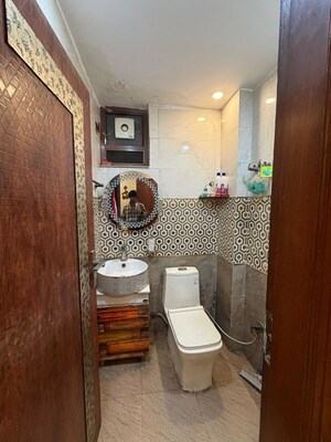 Bathroom in 2 BHK Builder Floor at Rohini Sector 13 – for Sale
