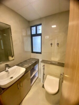 Bathroom in 3 BHK Apartment at M3M Heights, Sector 65 – for Rent