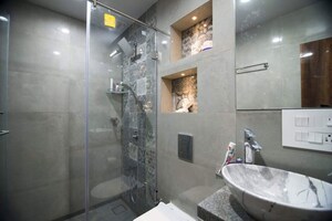 Master Bedroom in 3 BHK Apartment at Adani Ten BKC, Bandra East – for Rent