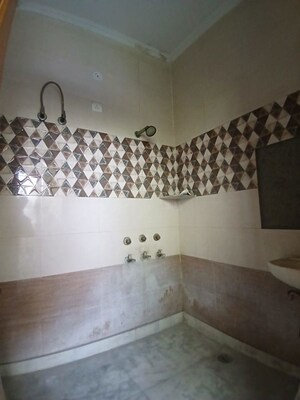 Bathroom in 3 BHK Builder Floor at Indraprastha Colony – for Rent