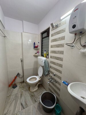 Bathroom in 2 BHK Apartment at Sankalp II, Malad East – for Sale