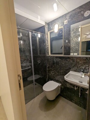Bathroom in 2 BHK Apartment at Dosti Eastern Bay, Wadala – for Rent