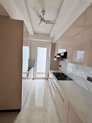 Kitchen in 3 BHK Apartment at Raj One Good Earth, Sector 71 – for Rent