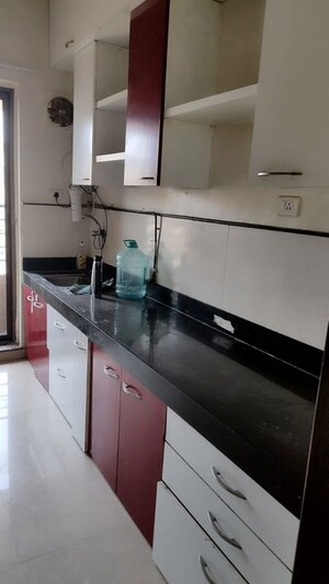 Kitchen in 2.5 BHK Apartment at Kalpataru Srishti 346 CHS Ltd, Mira Road – for Rent