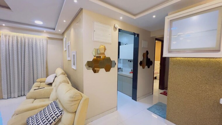 Living Room, thane west 2 Bedroom 1100 Sq.Ft. Apartment In Thane West Thane 10296036