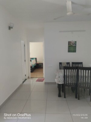 Dining area in 2 BHK Apartment at Brigade Northridge, Kogilu Road – for Sale