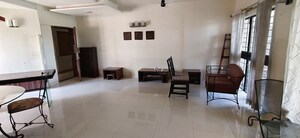 Living Room in 3.5 BHK Apartment at Fortaleza CHSL, Kalyani Nagar – for Rent