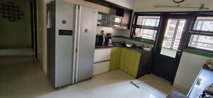 Kitchen in 3.5 BHK Apartment at Fortaleza CHSL, Kalyani Nagar – for Rent
