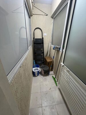 Bathroom in 2 BHK Apartment at Dosti West County, Balkum Pada – for Rent