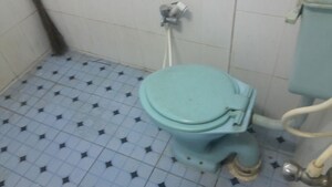 Bathroom in 1 BHK Independent House at Rt Nagar – for Rent