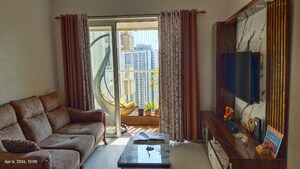 Living Room in 2 BHK Apartment at Lodha Amara, Kolshet Road – for Rent