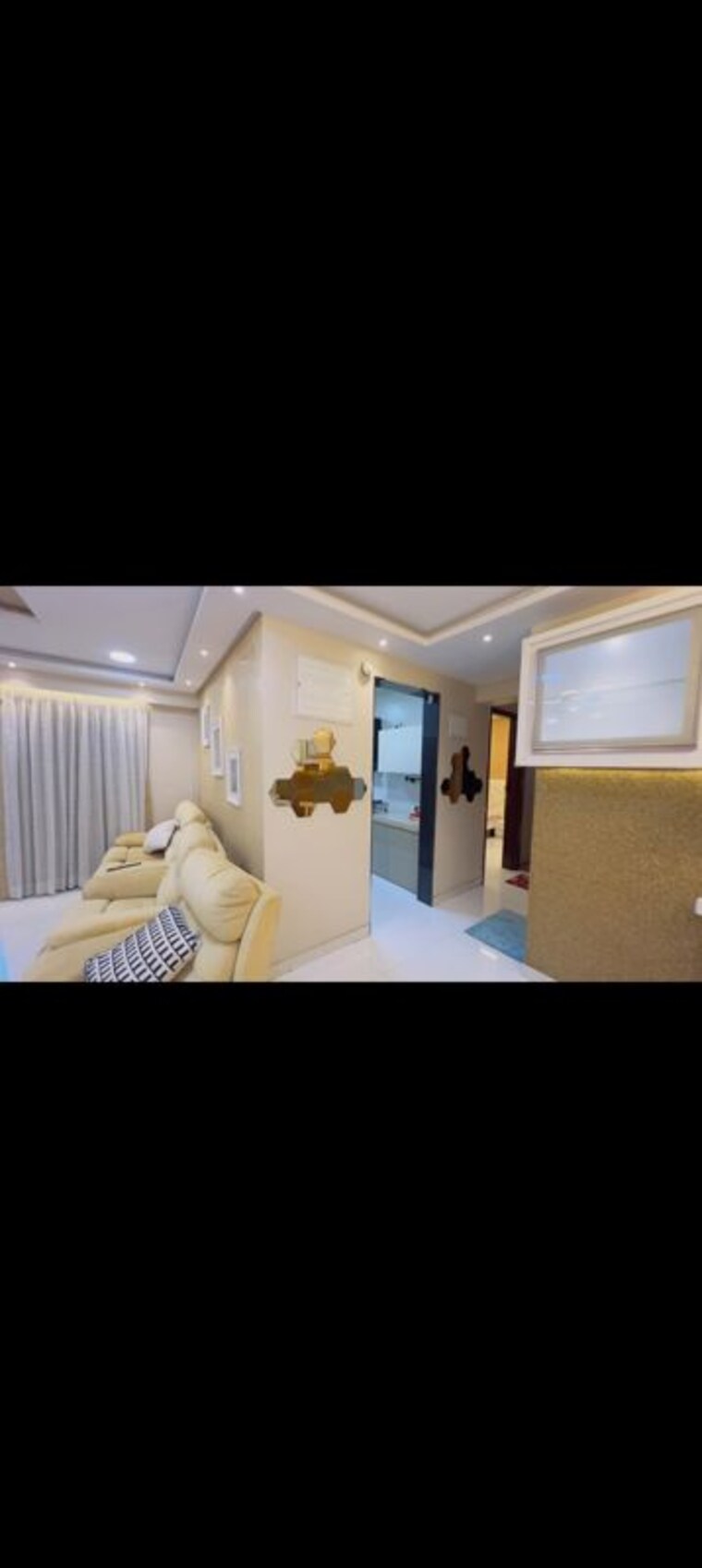 Bedroom, oswal park 2 Bedroom 1100 Sq.Ft. Apartment In Oswal Park Thane 10296108