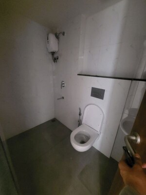 Bathroom in 2 BHK Apartment at Raymond Ten X Habitat, Pokhran Road No Two – for Rent