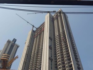 Building Lobby in 4 BHK Apartment at K Raheja Artesia, Worli – for Sale
